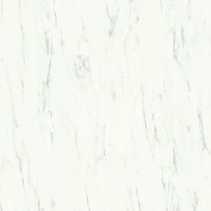 White Ambient Rigid Click Vinyl Marble Carrara White RAMCL40136